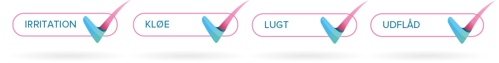 Vivesse Vaginalcreme behandler symptomer på irritation, kloe, lugt & udflad.